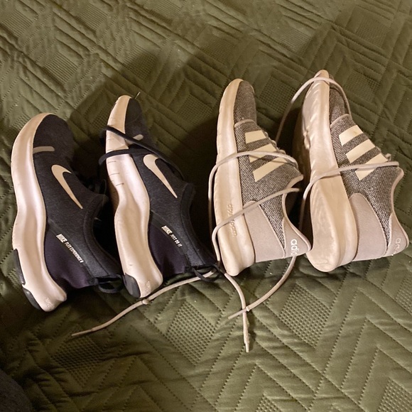 Two pairs of tennis shoes(nike&adidas) - Picture 2 of 2